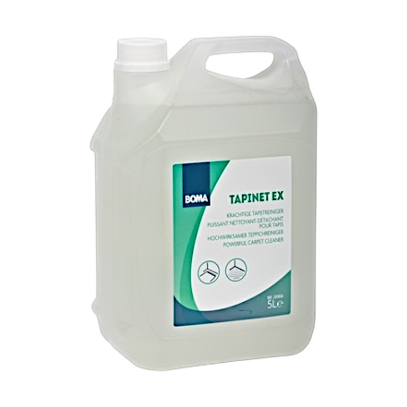 Tapinet-Ex - Nettoyant pour tapis puissant - non moussant - parfum agréable - 5L